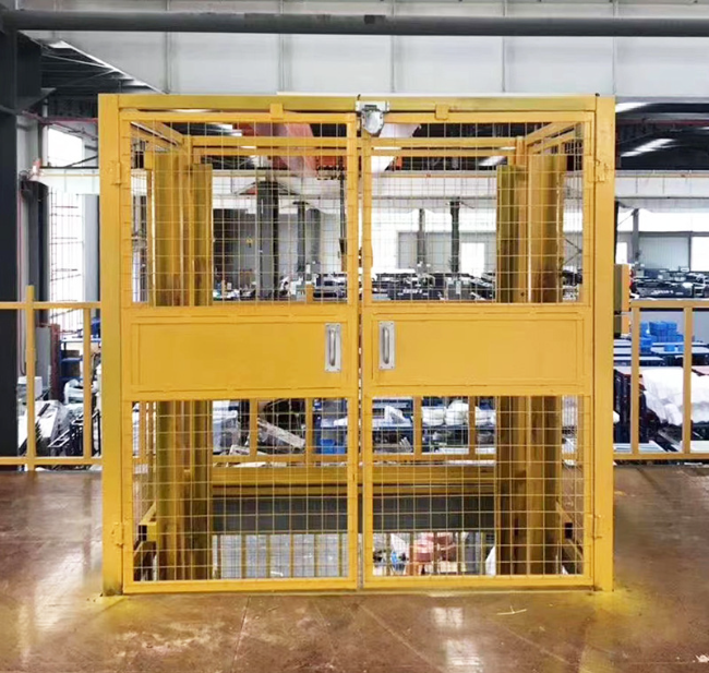 锦州智能导轨式升降机亮相